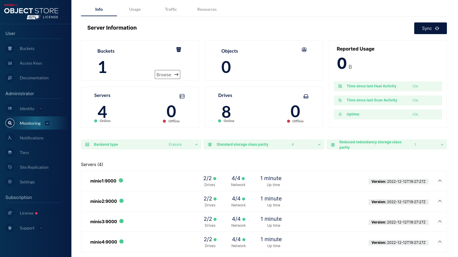 Using Docker Compose to Set Up a Distributed MinIO Cluster for Testing